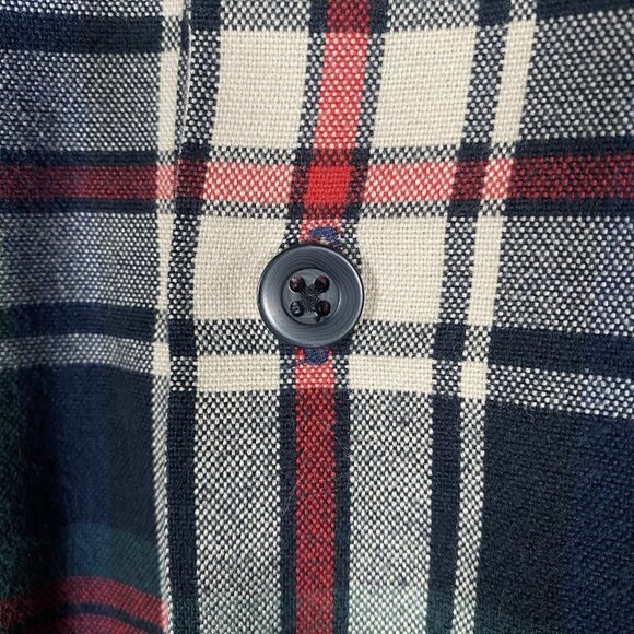 Vintage Polo Ralph Lauren Ski Camp Loop Shirt Men's XXL Red Tartan Plaid Flannel - Picture 7 of 16